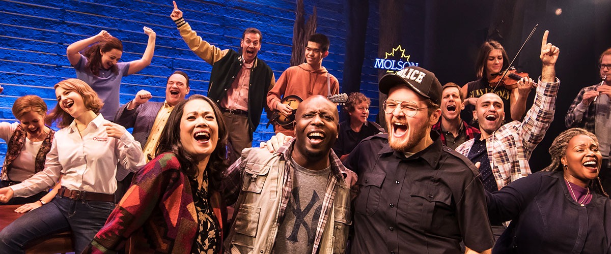 The First North American Tour Company of COME FROM AWAY Photo by Matthew Murphy 2018 ©