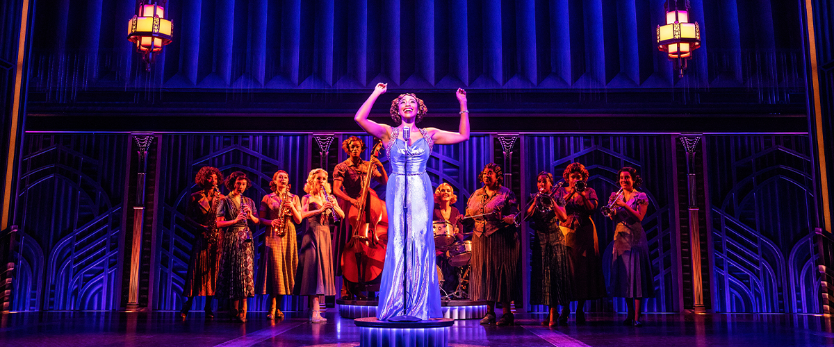 Adrianna Hicks with the Original Broadway Company of SOME LIKE IT HOT. Photo by Matthew Murphy.