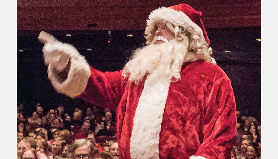 Santa Claus at Verizon Hall