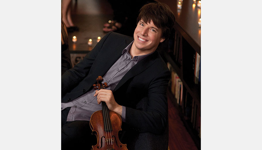 Joshua Bell with violin