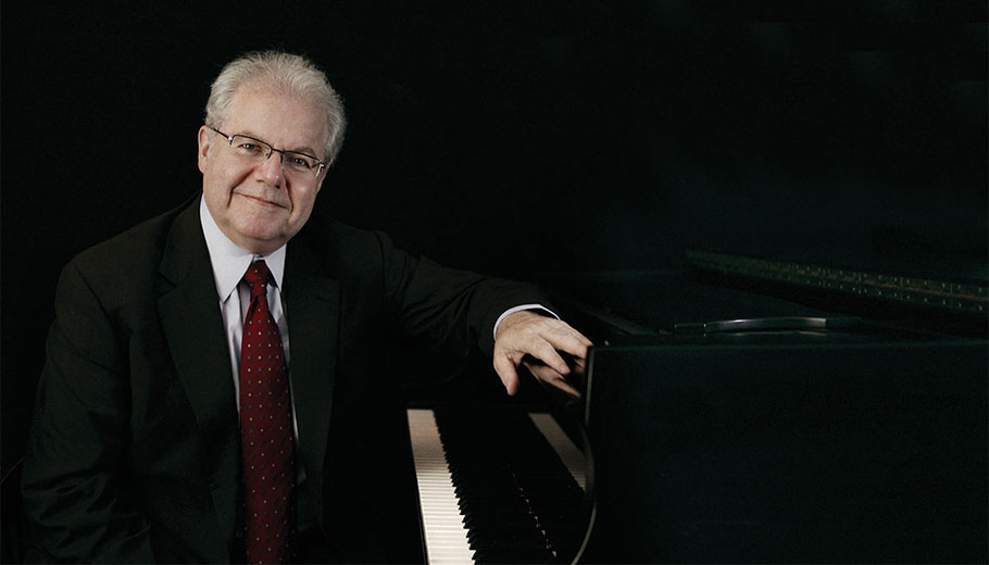 Emanuel Ax with piano