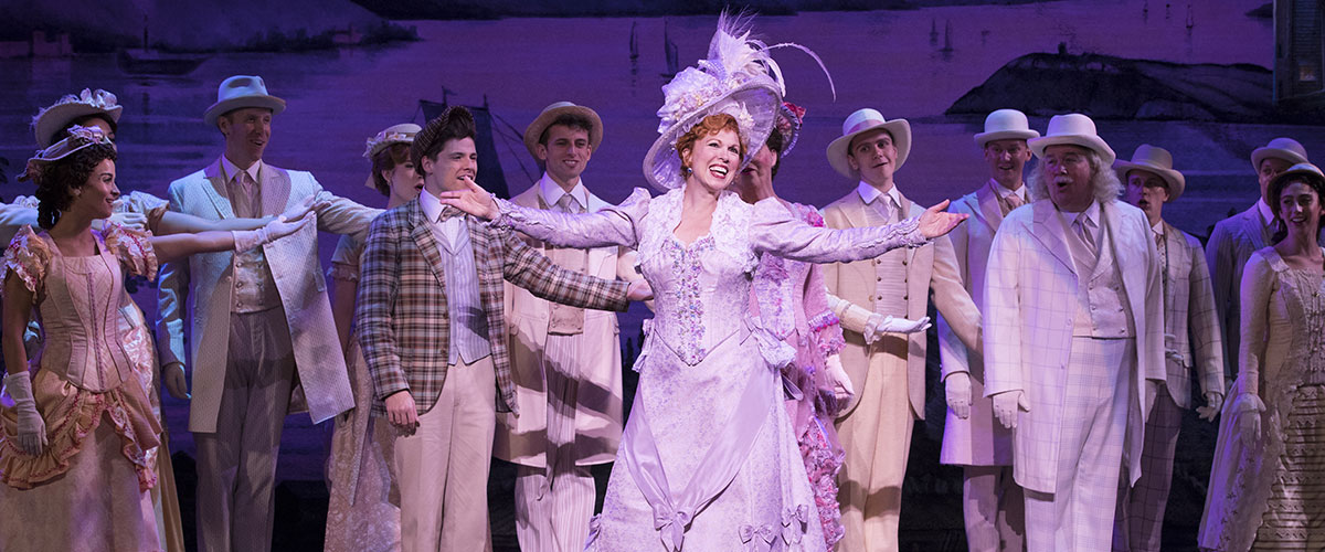 CREDIT: Carolee Carmello and the National Tour Company of Hello, Dolly! – Photograph by Julieta Cervantes 2019