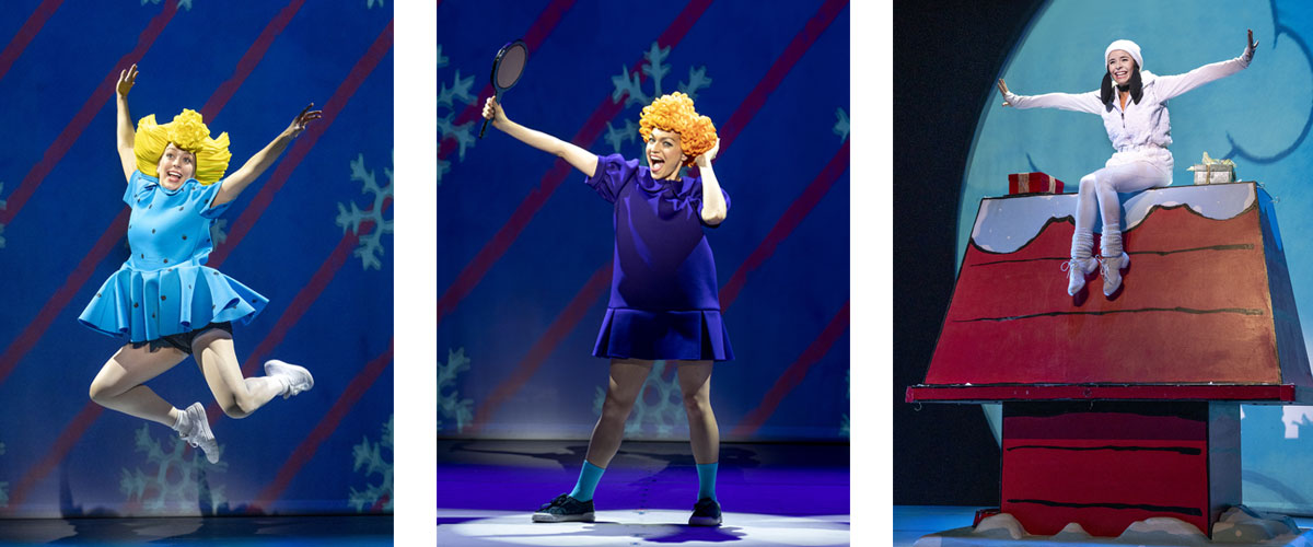 Compilation of Charlie Brown Christmas Production Photos - Photo Credit: Richard Termine 
