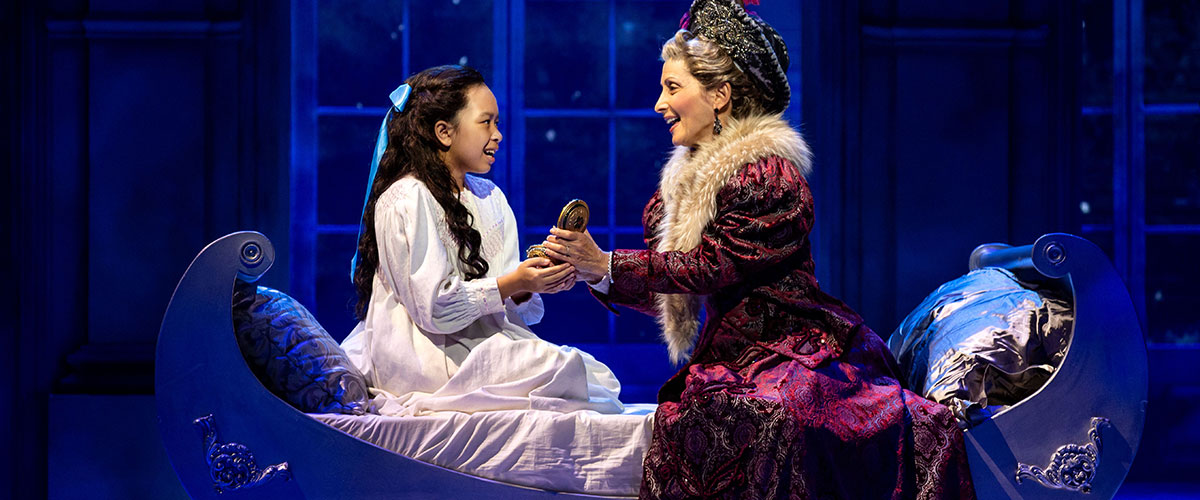 Marley Sophia (Little Anastasia) and Gerri Weagraff (Dowager Empress) in The North American Tour of ANASTASIA - Photo by Jeremy Daniel