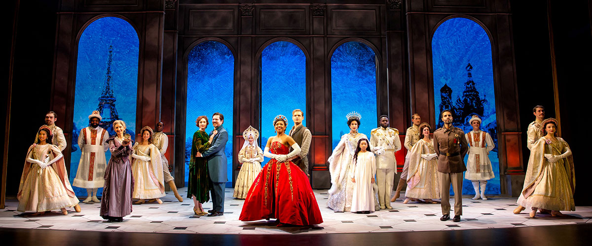 The Company of The North American Tour of ANASTASIA - Photo by Jeremy Daniel 