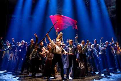 "One Day More" from Les Misérables. Photo by Matthew Murphy & Evan Zimmerman for Murphy.
